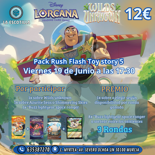 [EVENTO] Pack Rush Flash Toy story 5