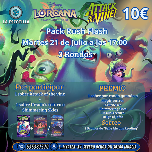 [EVENTO] Pack Rush Attack of the Vine