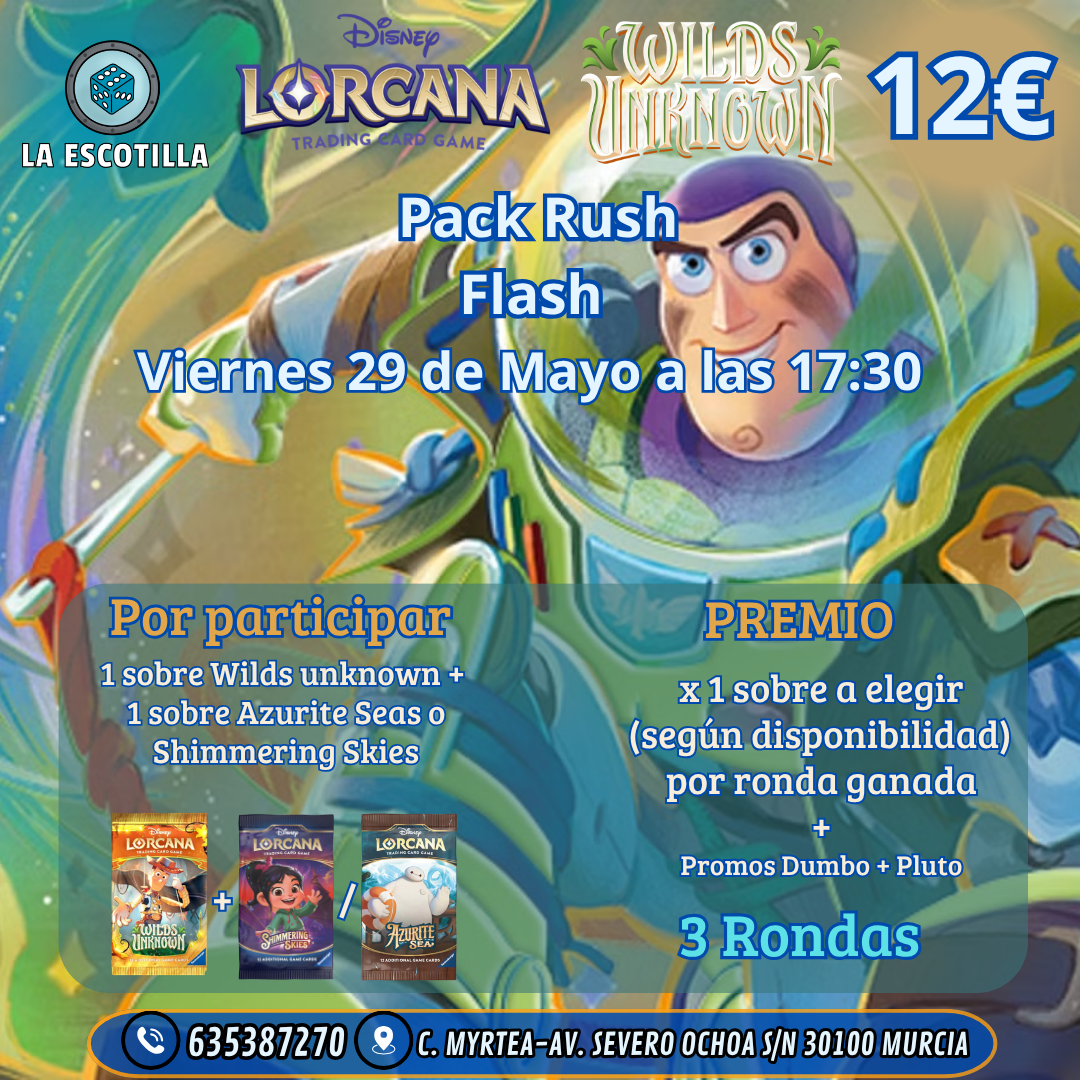 [EVENTO] Pack Rush Flash Wilds Unknown