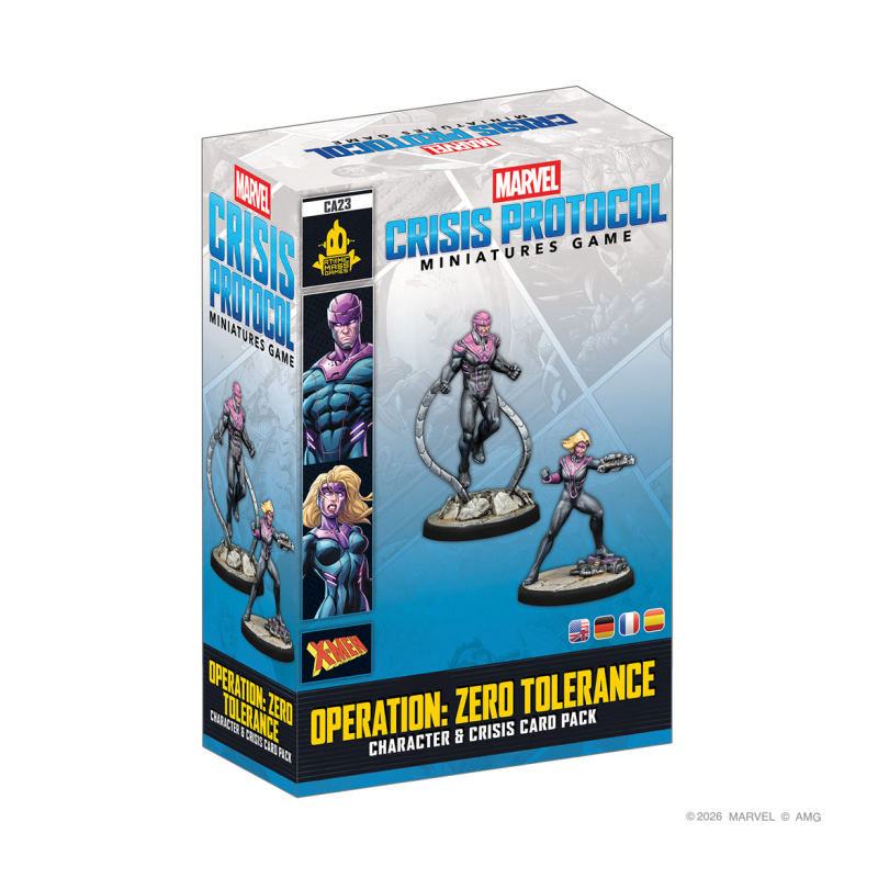 [PREPEDIDO] Crisis Protocol - Operation: Zero Tolerance Card Pack