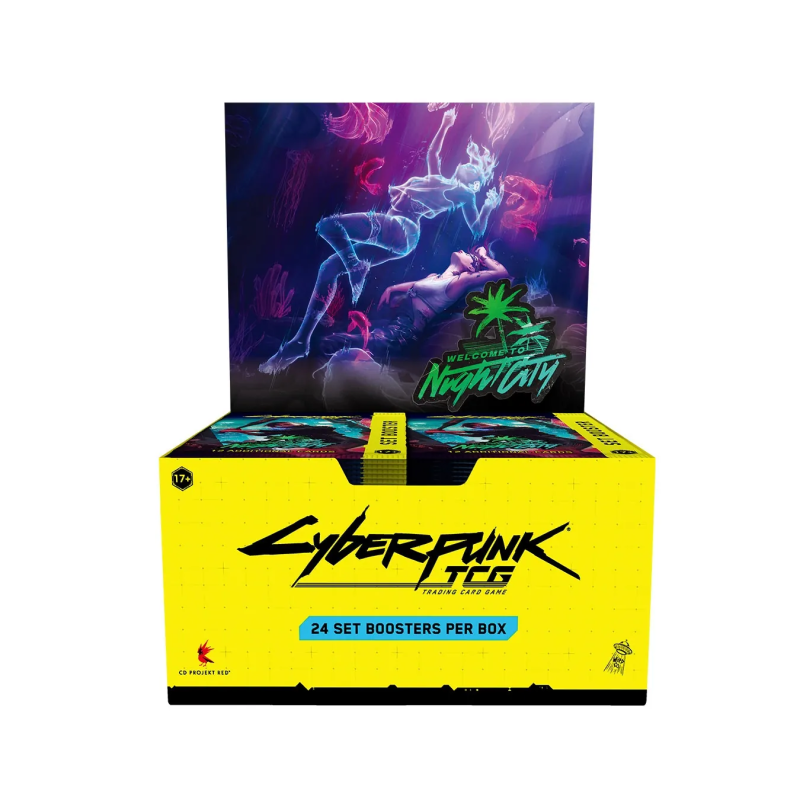 [PREPEDIDO] Cyberpunk TCG - Welcome to Night City - Caja de sobres (MS01)