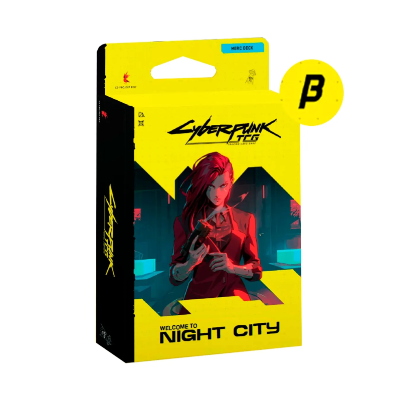 [PREPEDIDO] Cyberpunk TCG - Welcome to Night City - Starter Deck "The Heist" (beta)