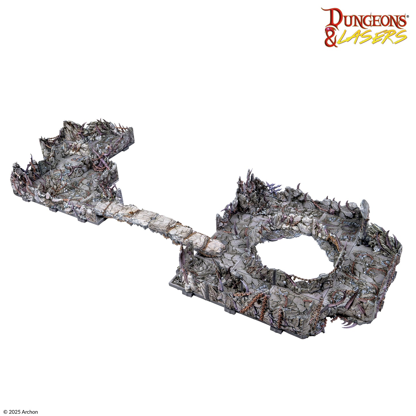 Dungeons & Lasers: Demonic Caves Pre-Painted
