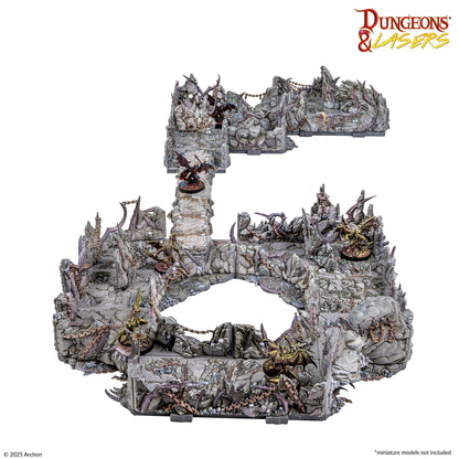 Dungeons & Lasers: Demonic Caves Pre-Painted
