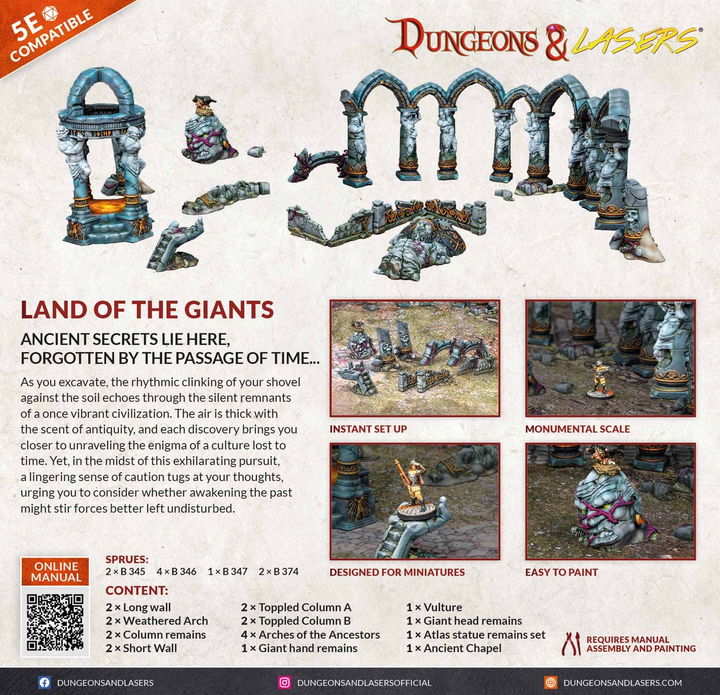 Dungeons & Lasers: Land Of The Giants