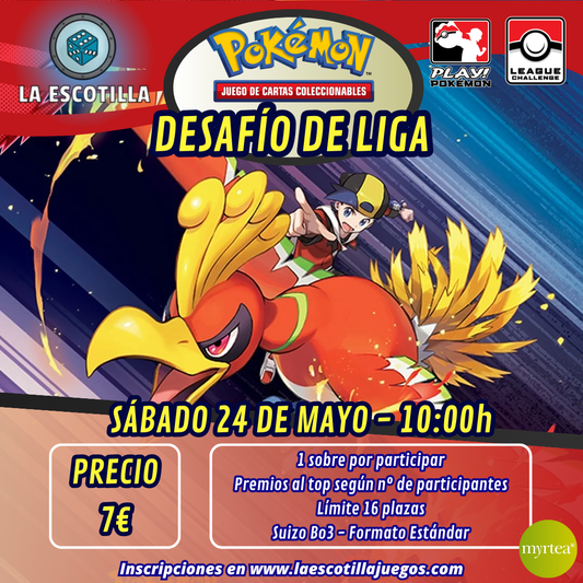 [EVENTO] Pokémon TCG - Desafío de Liga 24 de Mayo