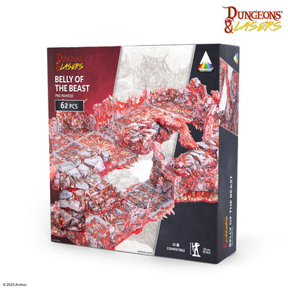 Dungeons & Lasers: Belly of the Beast Pre-painted