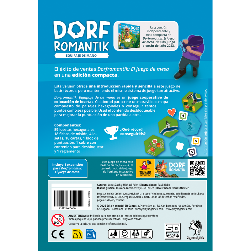 Dorfromantik: Equipaje de mano