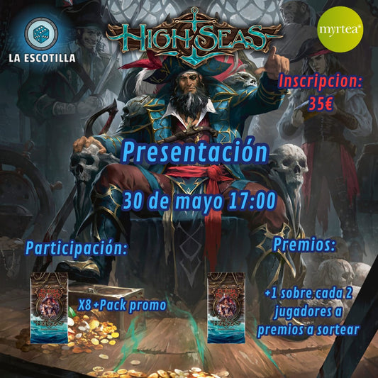 [EVENTO] PRESENTACION – HIGH SEAS – FLESH AND BLOOD