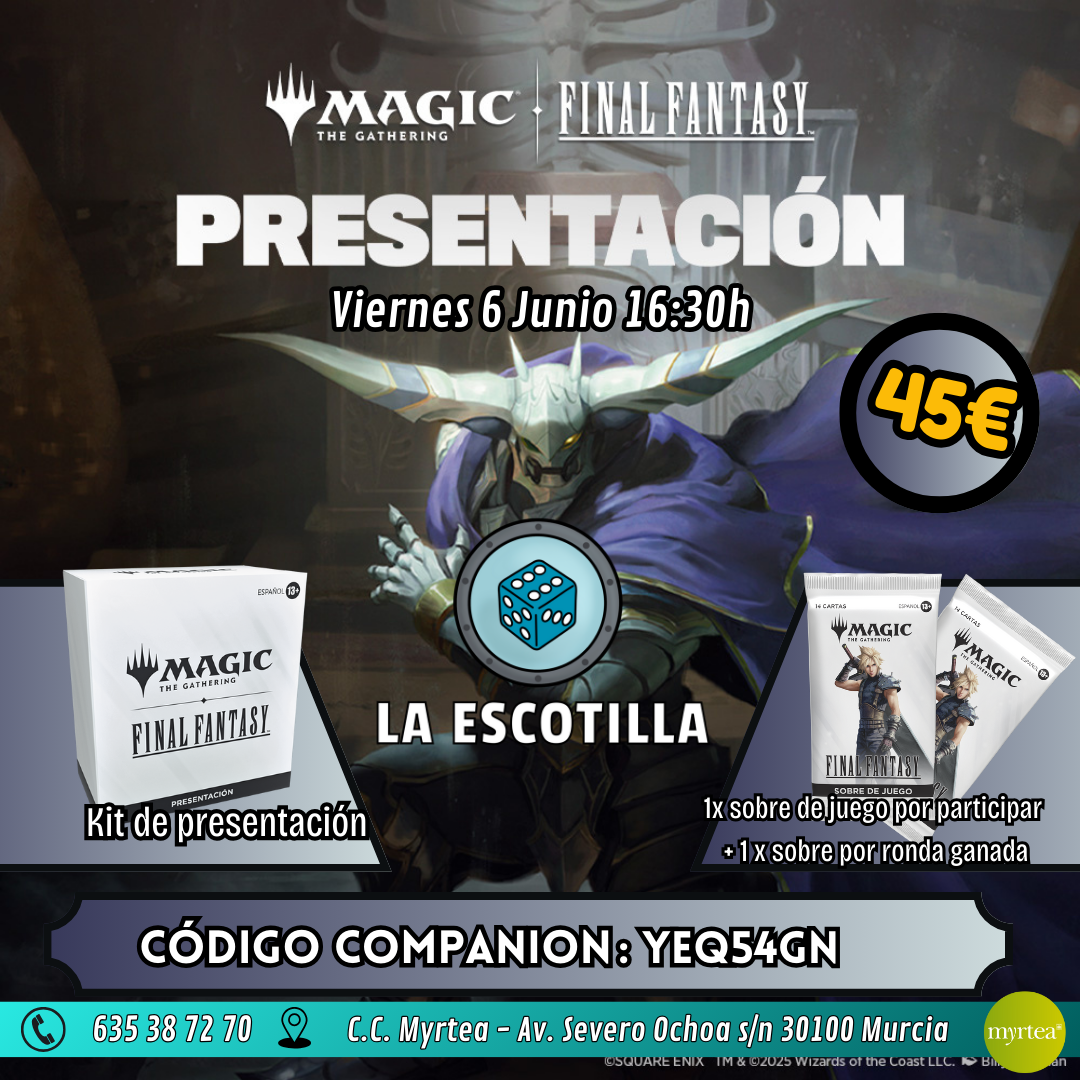 [EVENTO] Presentación Final Fantasy - Viernes 6 Junio