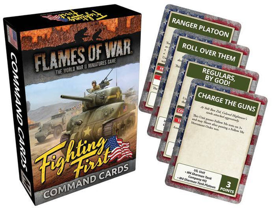 Fighting First Command Cards