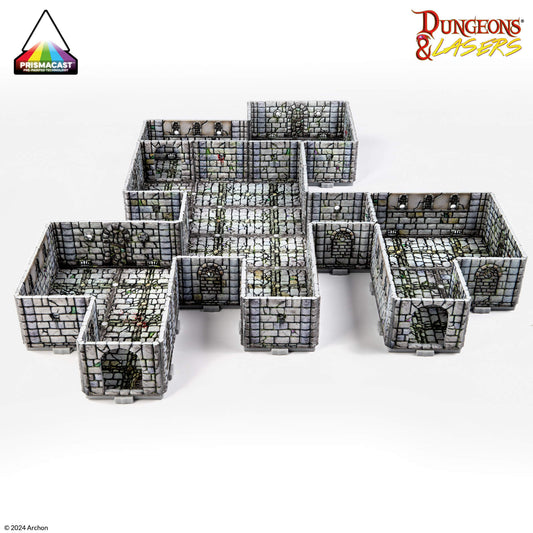 Dungeons & Lasers: Fantasy Dungeon: Pre-Painted