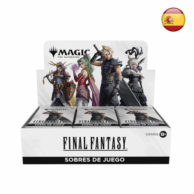 [PREPEDIDO] Final Fantasy - Caja de sobres de juego (Español)