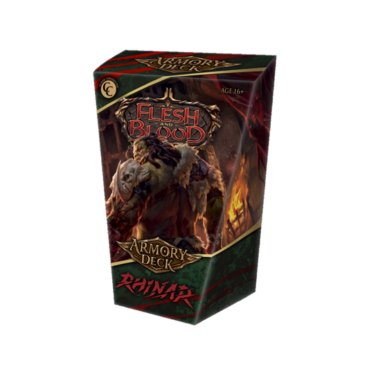 [PREPEDIDO] Flesh & Blood - Rhinar Armory Deck (Inglés)