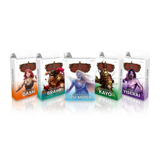 Flesh & Blood TCG - Silver Age: Chapter 1 Decks (Inglés)