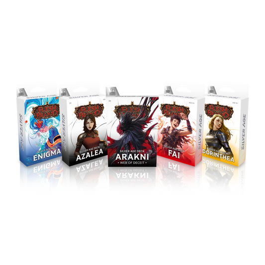Flesh & Blood TCG - Silver Age: Chapter 2 Decks (Inglés)