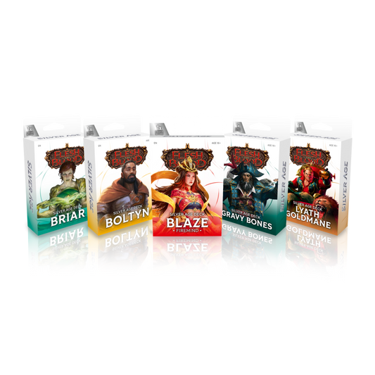 Flesh & Blood TCG - Silver Age: Chapter 3 Decks (Inglés)