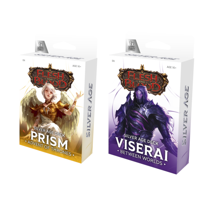 [PREPEDIDO] Flesh & Blood - Silver Age: Usurp the Shadow Throne Deck (Inglés)