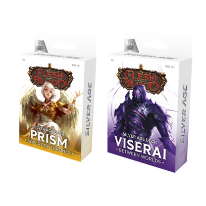 [PREPEDIDO] Flesh & Blood - Silver Age: Usurp the Shadow Throne Deck (Inglés)