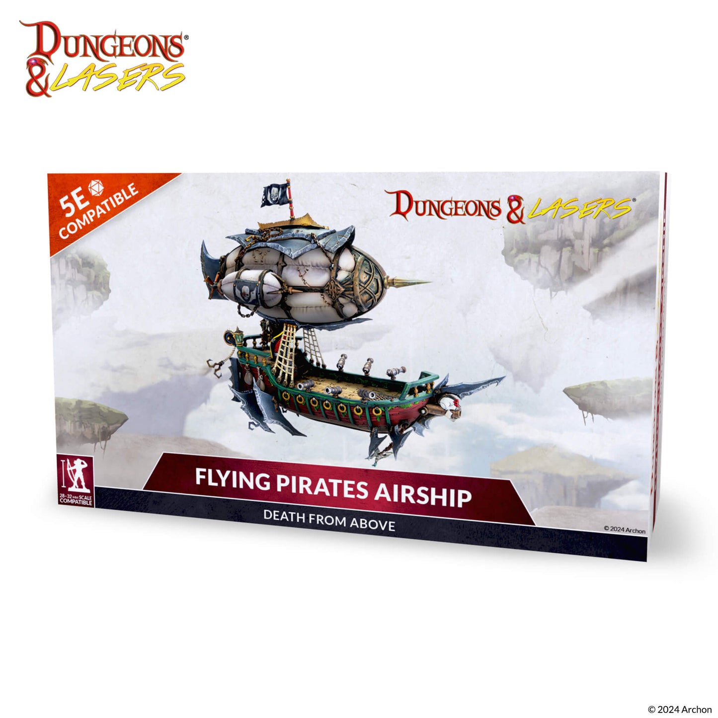 Dungeons & Lasers: Deuslair: Flying Pirates Airship