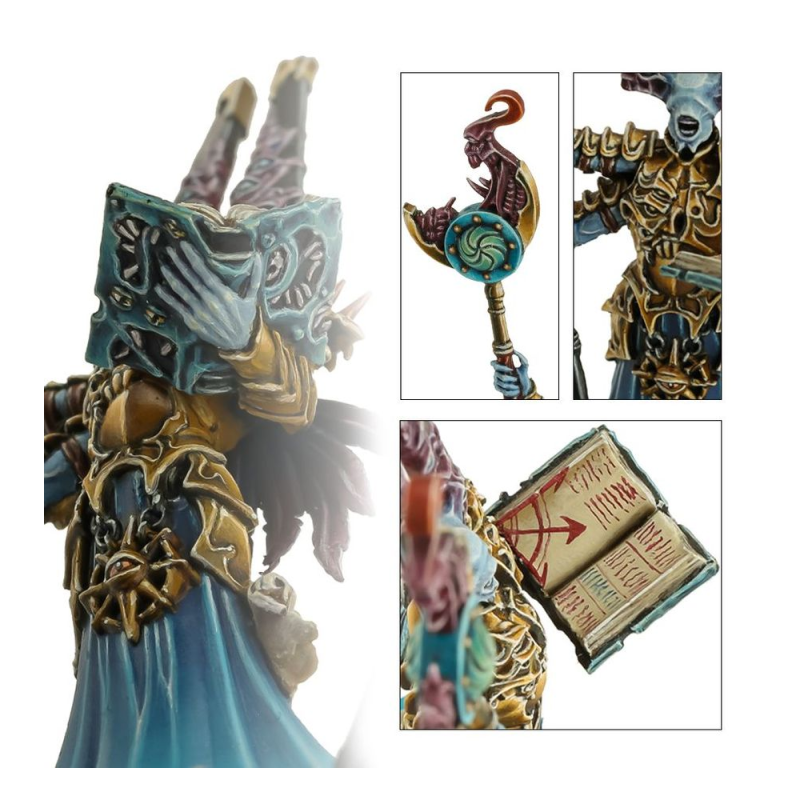 Invocador Lívido en Disco de Tzeentch