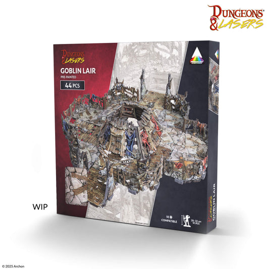 [PREPEDIDO] Dungeons & Lasers: Goblin Lair: Pre-Painted