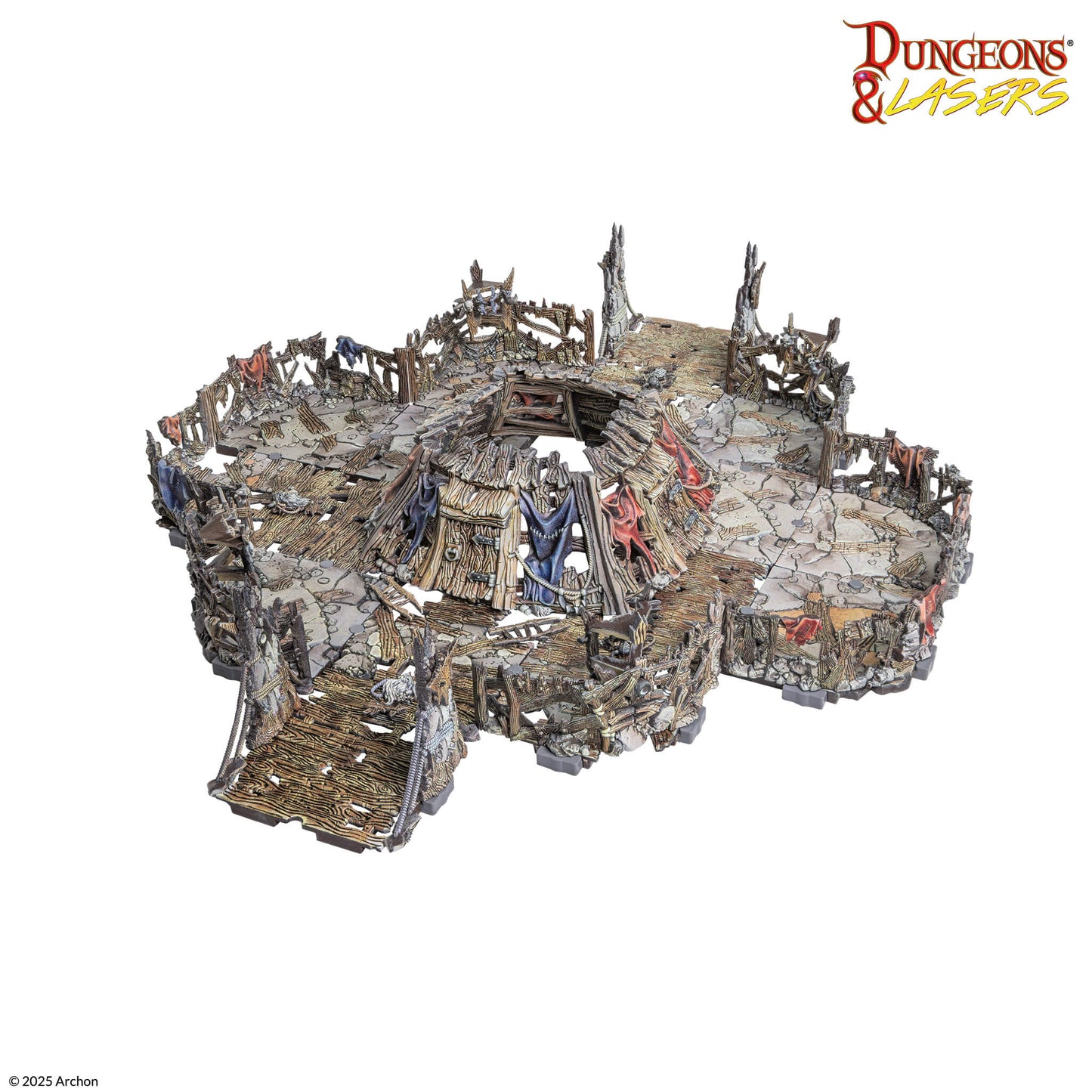 [PREPEDIDO] Dungeons & Lasers: Goblin Lair: Pre-Painted