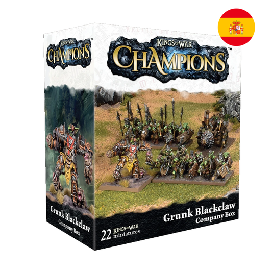 [PREPEDIDO] KoW: Champions Grunk Blackclaw Company Box (español)