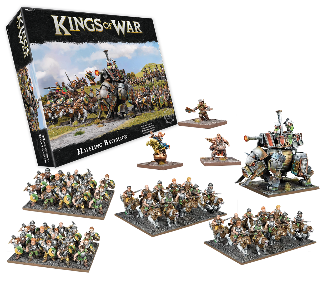 [PREPEDIDO] Halfling Battalion