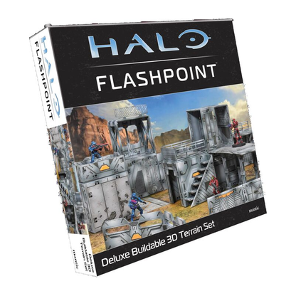 Halo: Flashpoint - Deluxe Buildable 3D Terrain Set