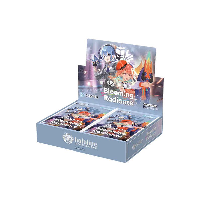 Hololive OFFICIAL CARD GAME - Blooming Radiance Booster Display (Inglés)