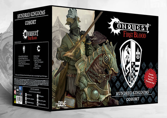 [PREPEDIDO] Hundred Kingdoms: Conquest First Blood Cohort Starter Set