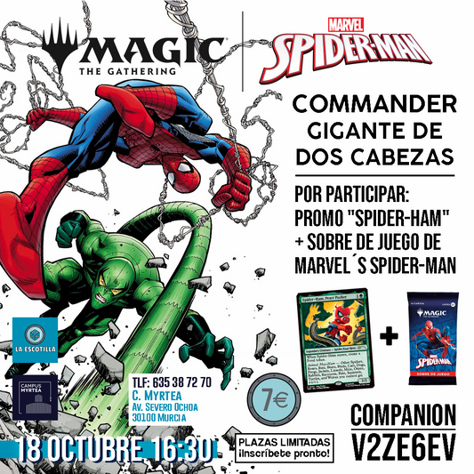 [EVENTO] Magic The Gathering - Marvel's Spider-Man Commander de Gigante de dos cabezas