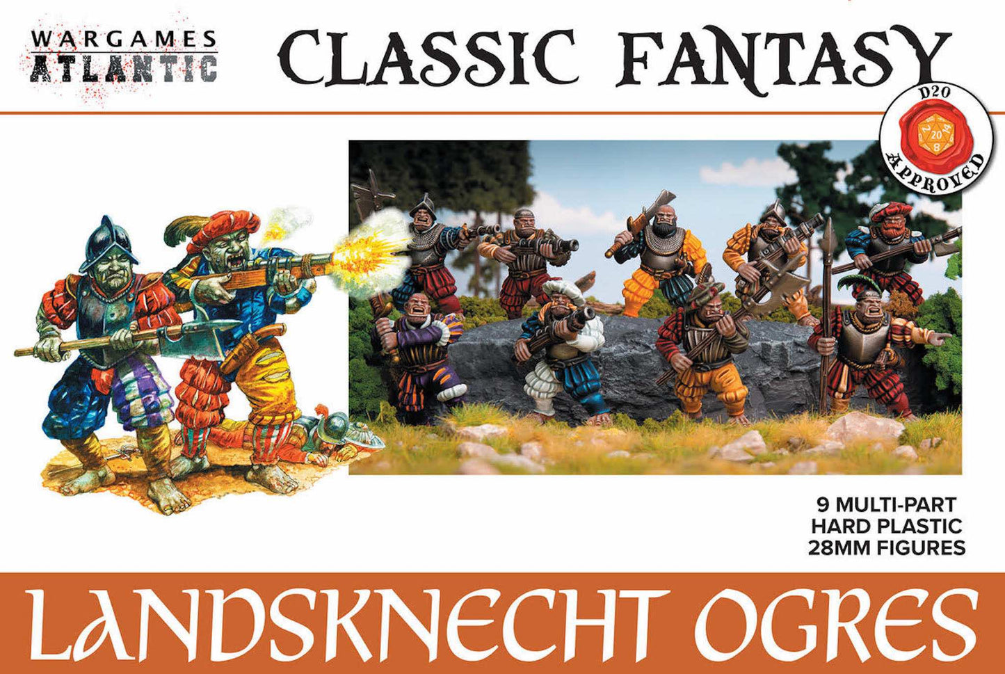 Classic Fantasy - Landsknecht Ogres