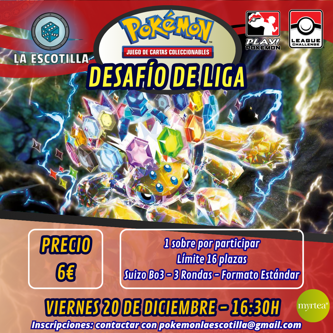 [EVENTO] Pokémon TCG - Desafío de Liga Diciembre 24