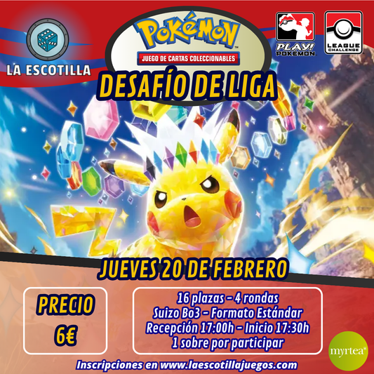 [EVENTO] Pokémon TCG - Desafío de Liga 20 de Febrero