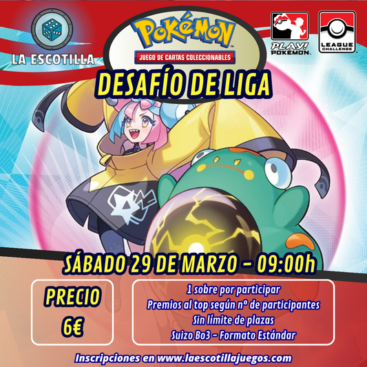 [EVENTO] Pokémon TCG - Desafío de Liga 29 de Marzo