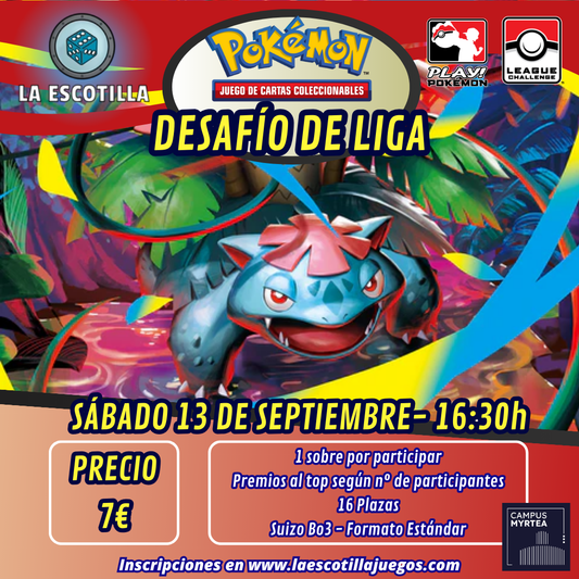 [EVENTO] Pokémon TCG - Desafío de Liga 13 de Septiembre