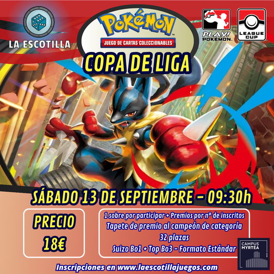 [EVENTO] Pokémon TCG - Copa de Liga 13 de Septiembre