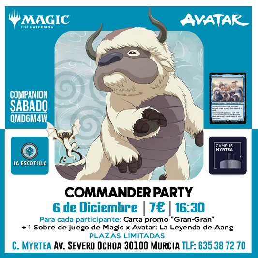 [EVENTO] Magic The Gathering - Avatar: la leyenda de Aang Commander Party