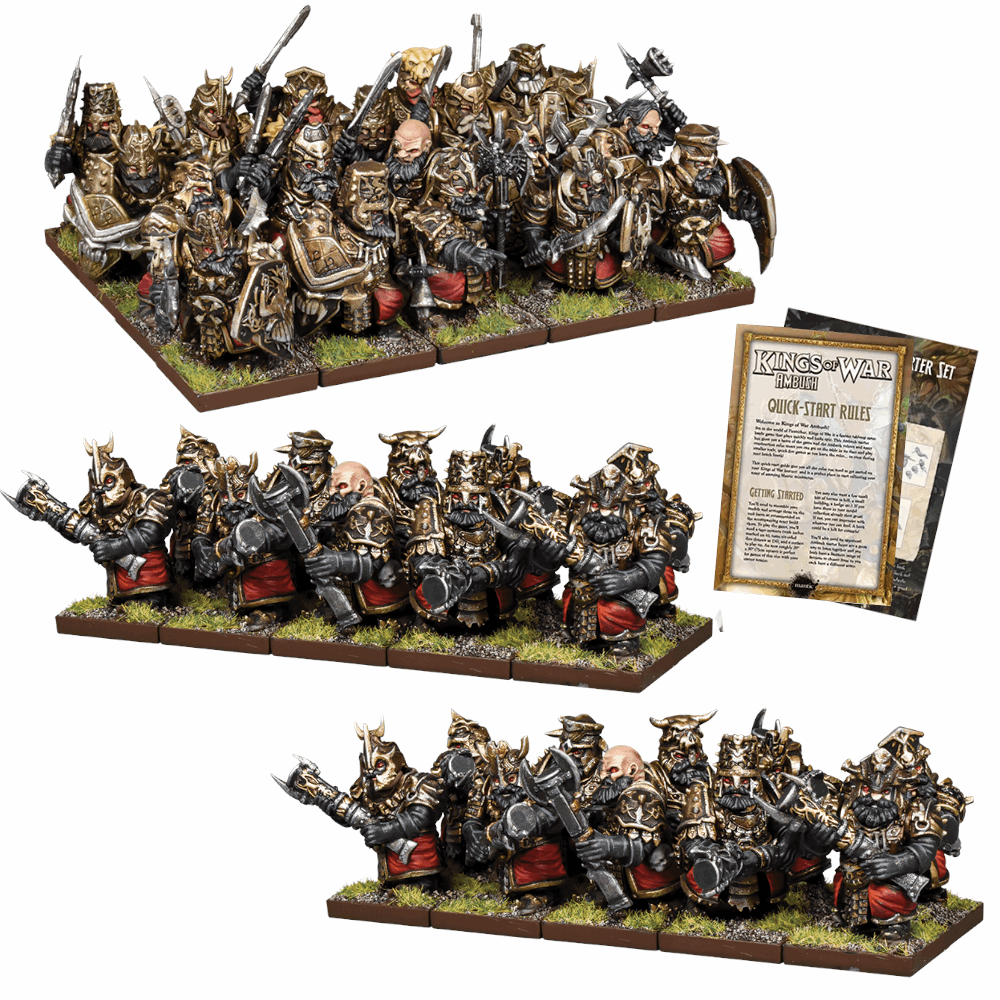 Abyssal Dwarfs Ambush Starter Set