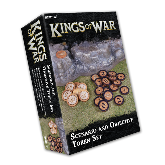 [PREPEDIDO] Kings Of War: Scenario And Objective Token Set