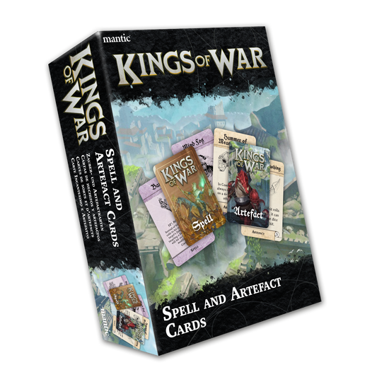 [PREPEDIDO] Kings Of War: Spell And Artefact Cards