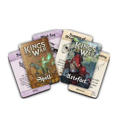 [PREPEDIDO] Kings Of War: Spell And Artefact Cards