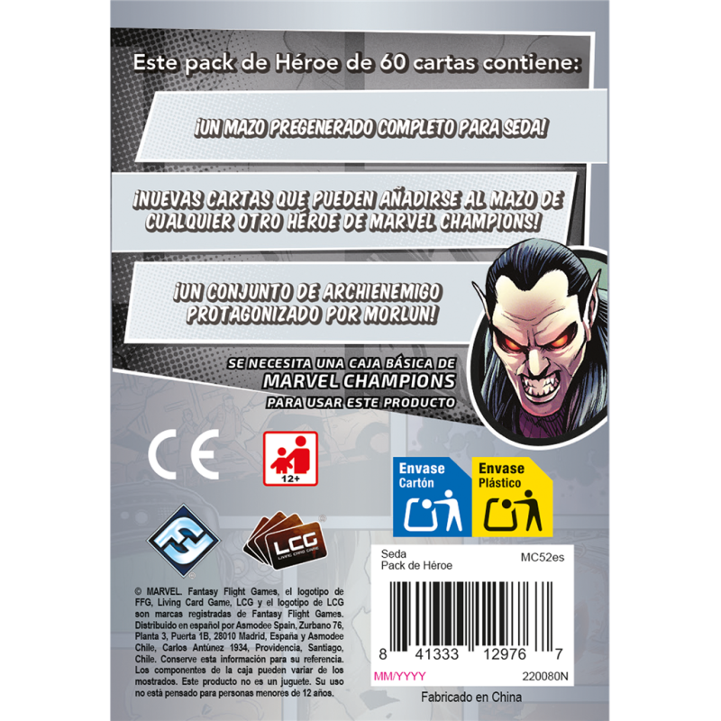 [PREPEDIDO] Marvel Champions: Silk - Pack de Héroe