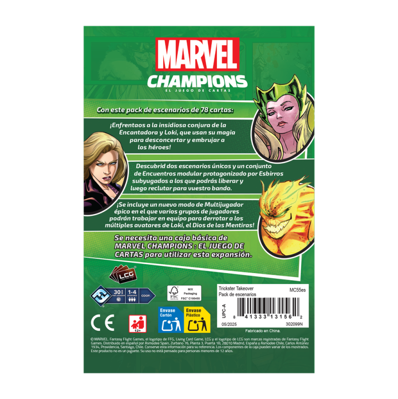 [PREPEDIDO] Marvel Champions: Trickster Takeover - Pack de Escenario