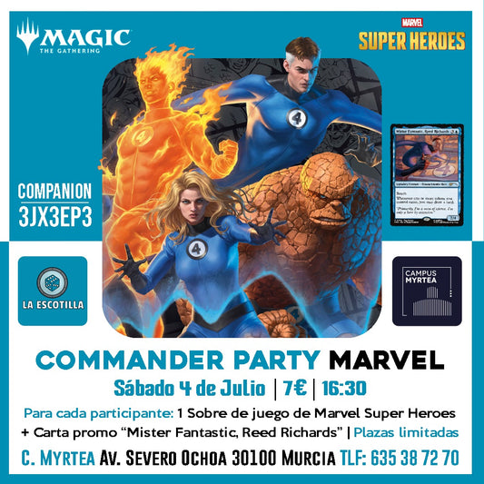 [EVENTO] Magic The Gathering - Marvel Super Heroes Commander Party