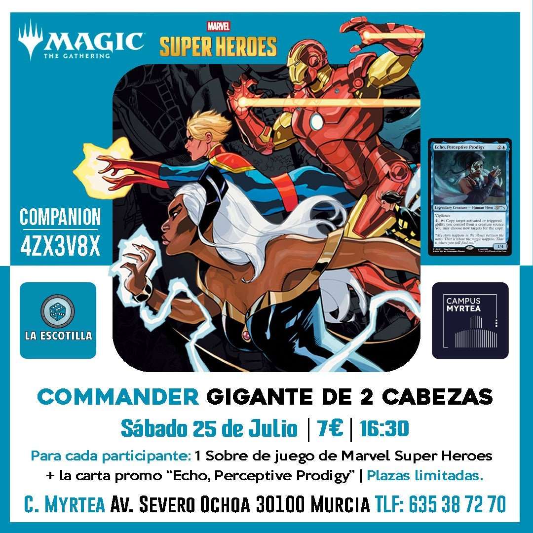 [EVENTO] Magic The Gathering - Marvel Super Heroes Commander de Gigante de dos cabezas