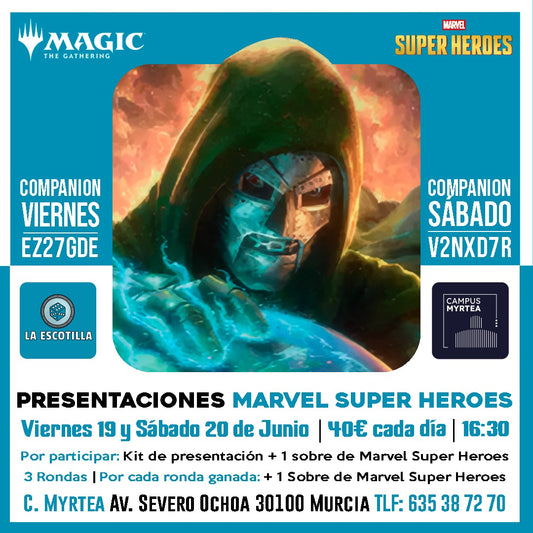 [EVENTO] Presentación - Marvel Super Heroes