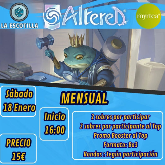 [EVENTO] Mensual Altered 18 de Enero